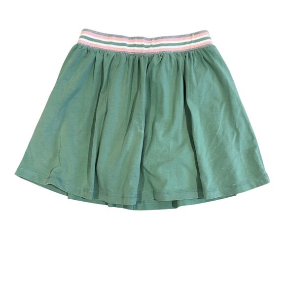 Hanna Andersson 130 US 8 Play Condition Skort Skirt Green Striped - Picture 1 of 10